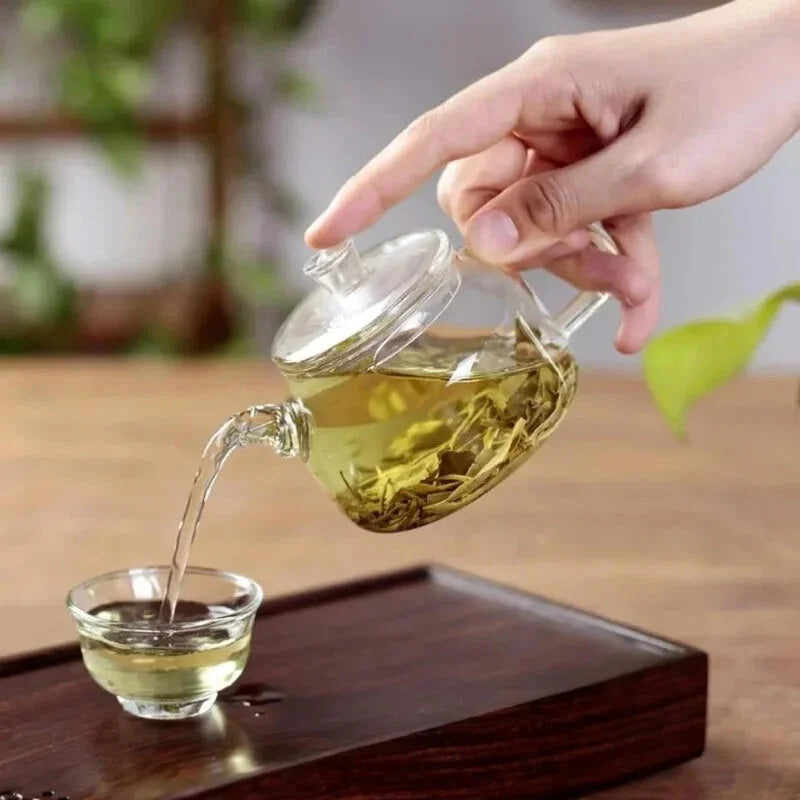 Petite Théière En Verre