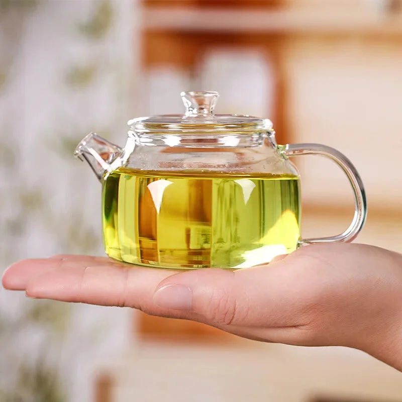 Petite Théière En Verre