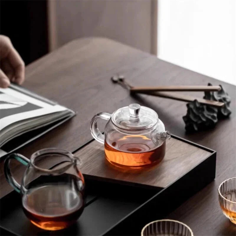 Petite Théière En Verre
