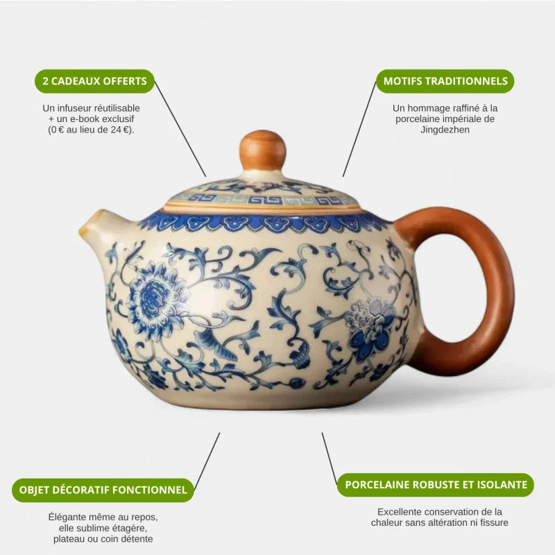 Petite Théière Porcelaine