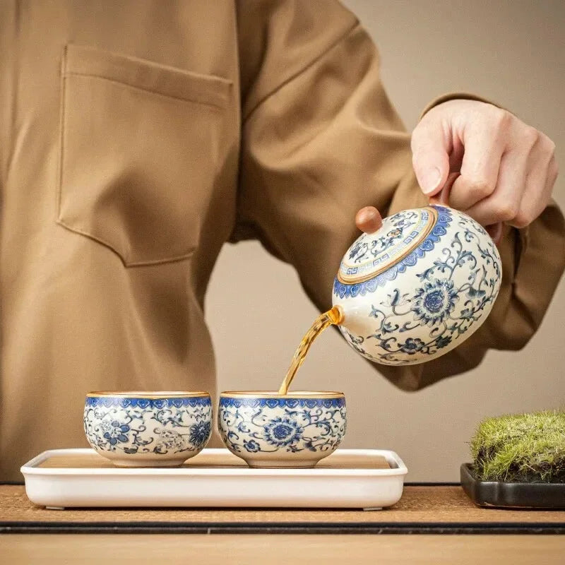 Petite Théière Porcelaine
