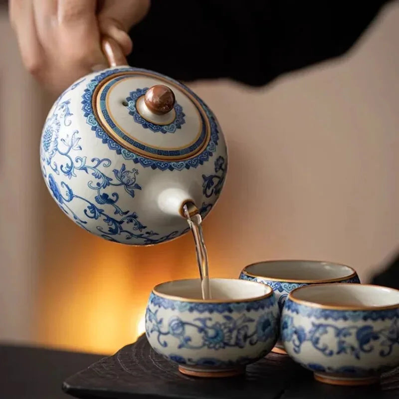 Petite Théière Porcelaine