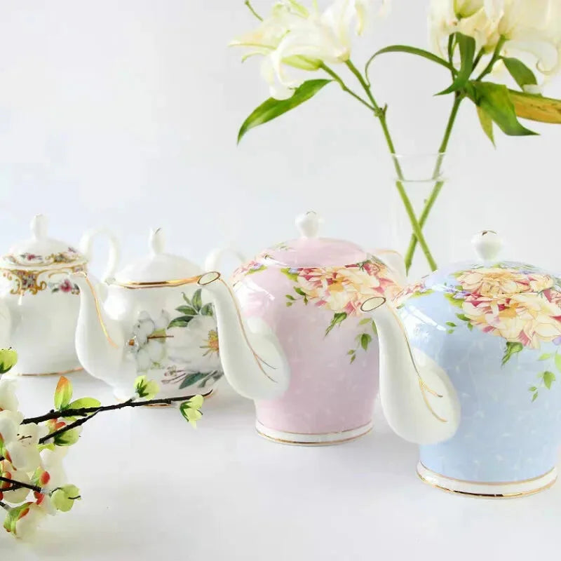Théière Anglaise Bleue