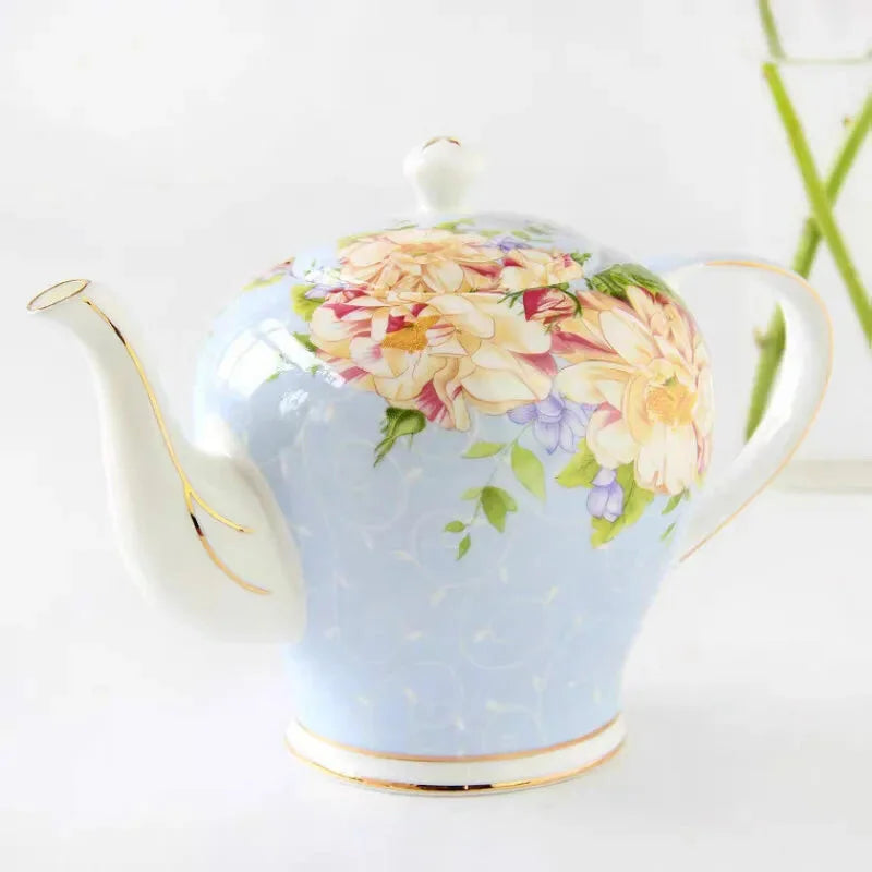 Théière Anglaise Bleue