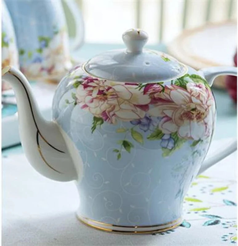 Théière Anglaise Bleue