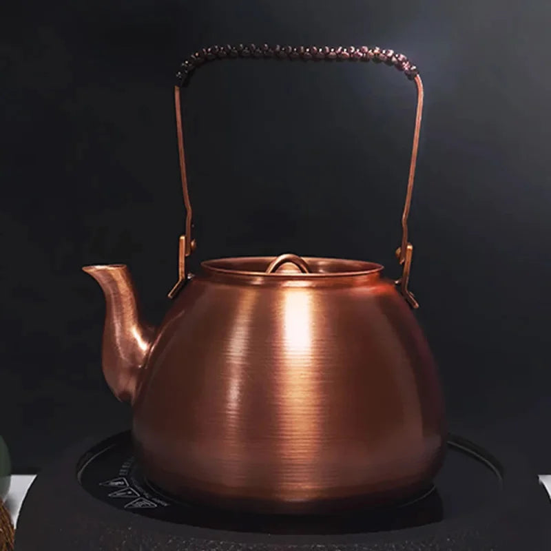 Théière Anglaise En Laiton