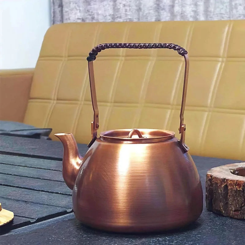 Théière Anglaise En Laiton