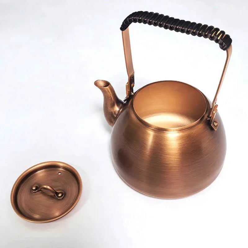 Théière Anglaise En Laiton