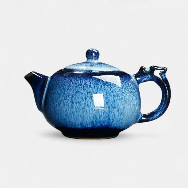 Théière Bleue Céramique