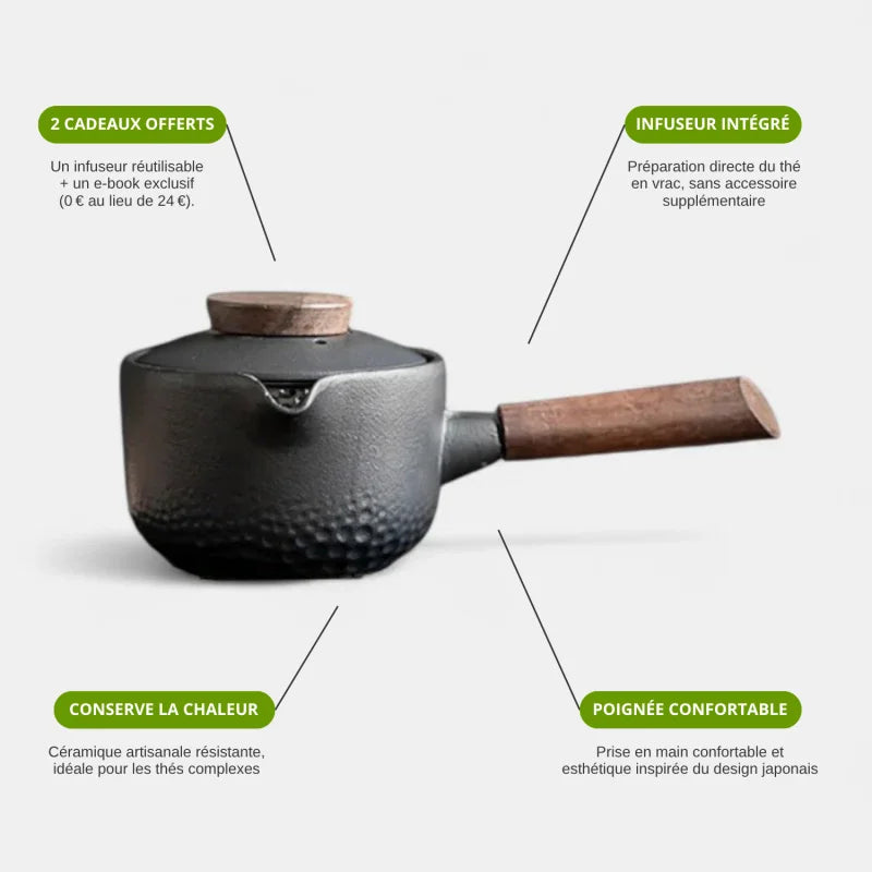 Théière Céramique Avec Infuseur