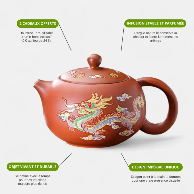 Théière Chinoise Dragon