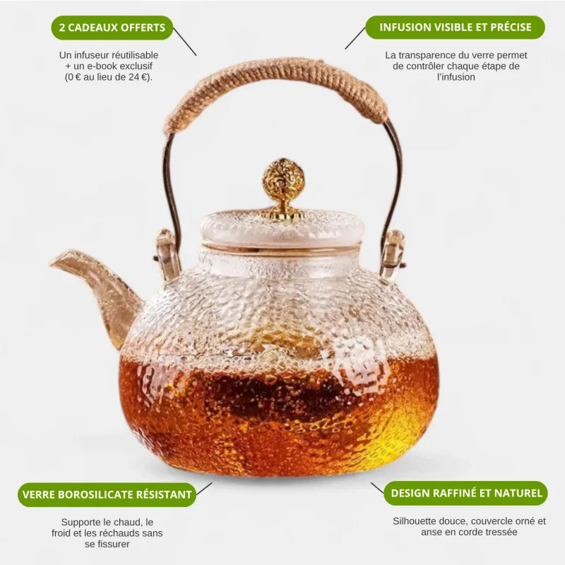 Théière Chinoise En Verre