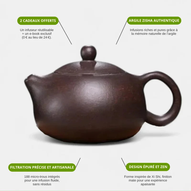 Théière Chinoise Noire