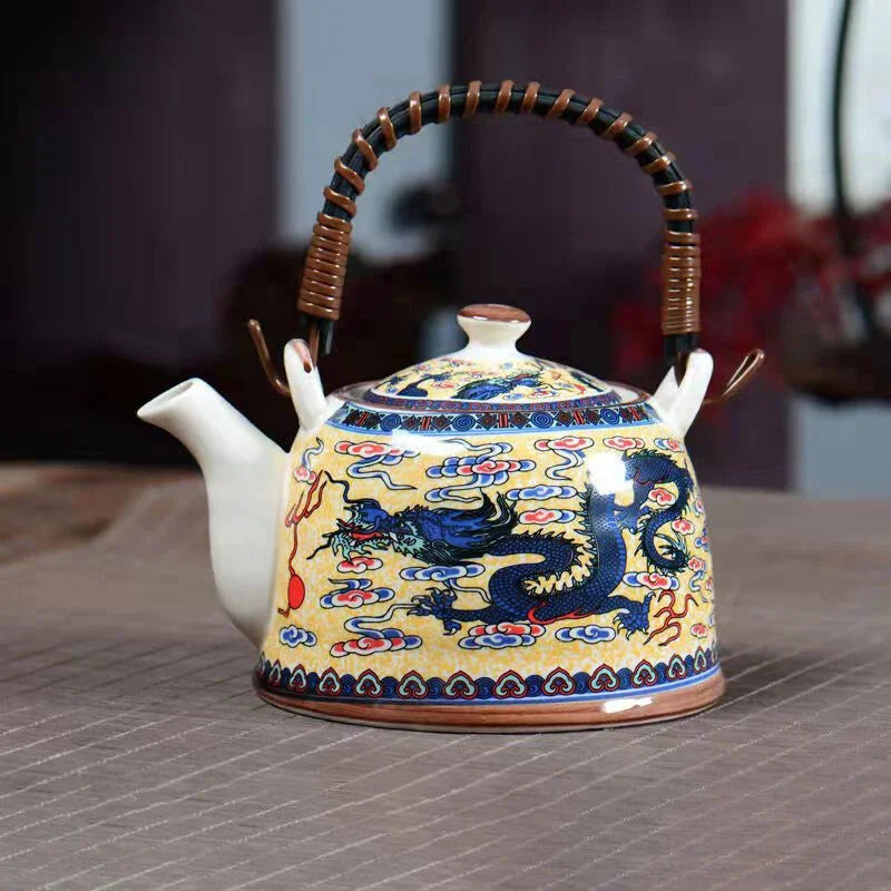 Théière Chinoise Porcelaine