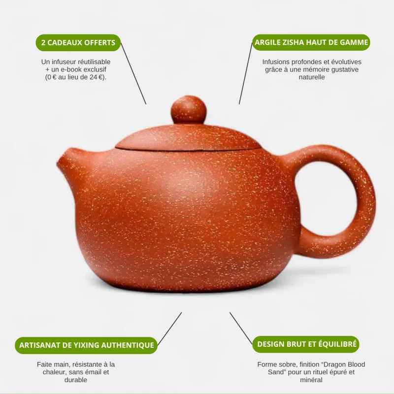 Théière Chinoise Terre Cuite Yixing