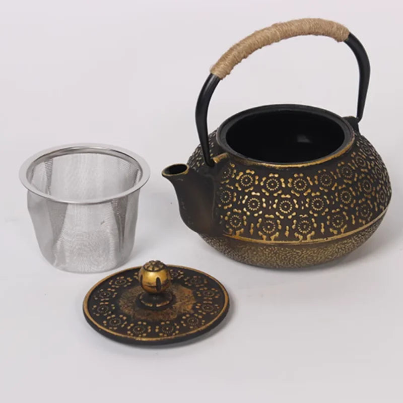 Théière En Fonte Émaillée