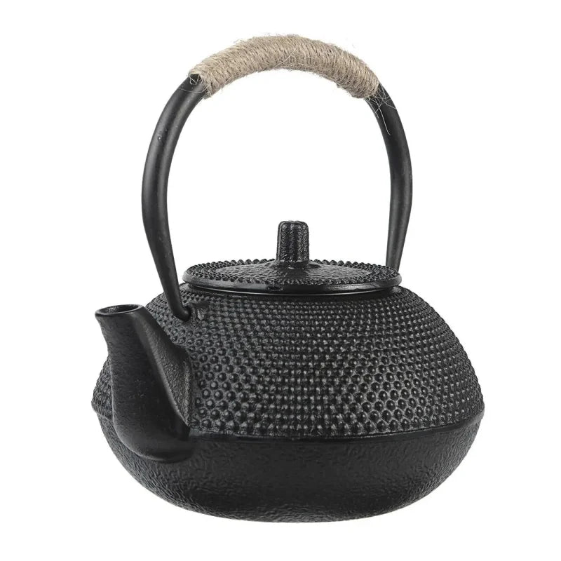 Théière En Fonte Noire