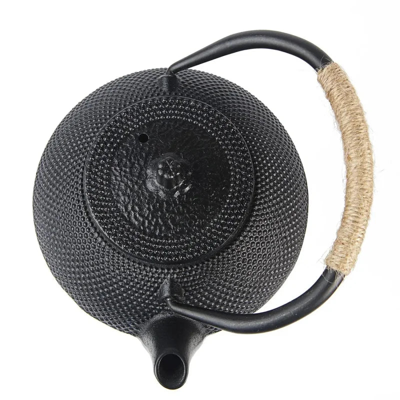 Théière En Fonte Noire
