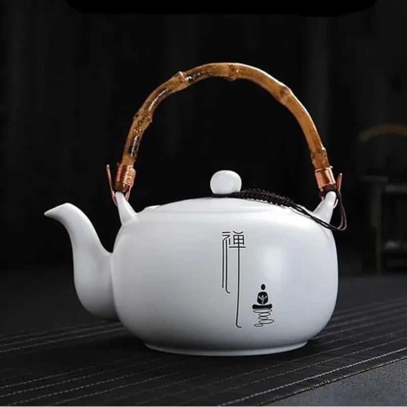 Théière En Porcelaine Avec Filtre