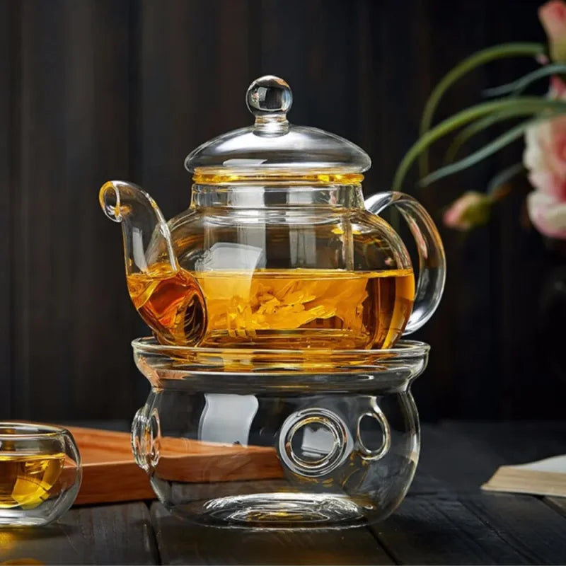 Théière En Verre Avec Filtre