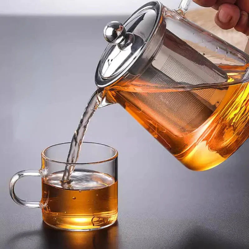 Théière En Verre Borosilicate