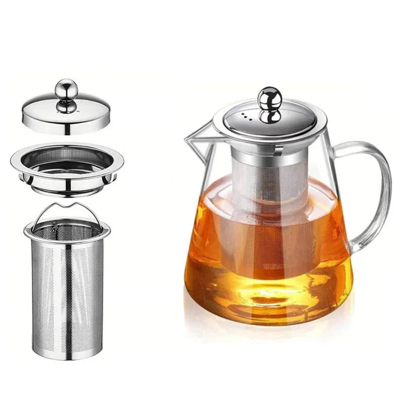Théière En Verre Borosilicate