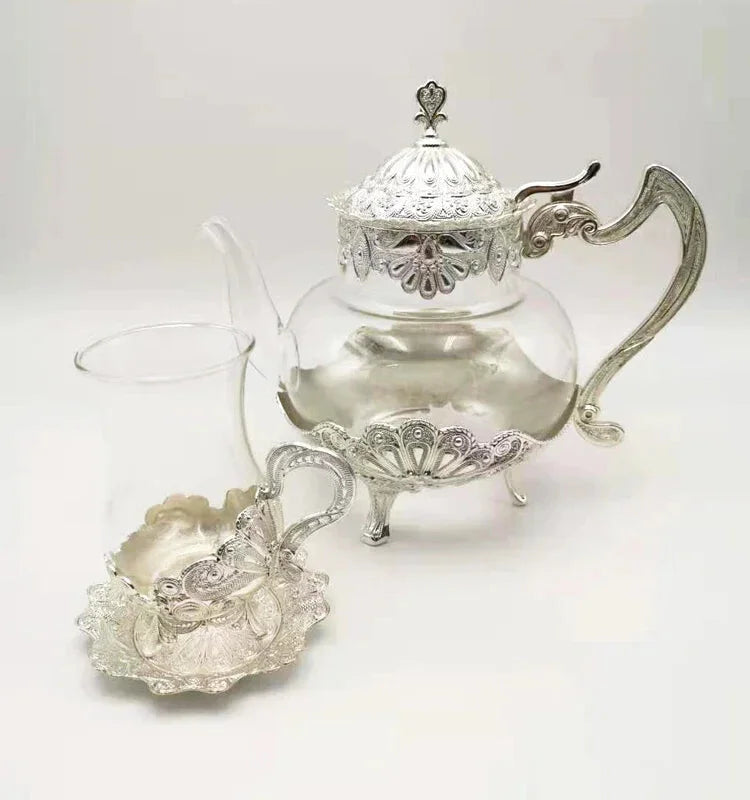 Théière En Verre Marocaine