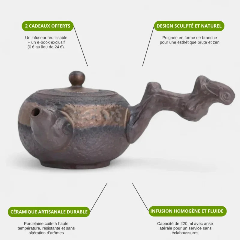 Théière Japonaise Fait Main