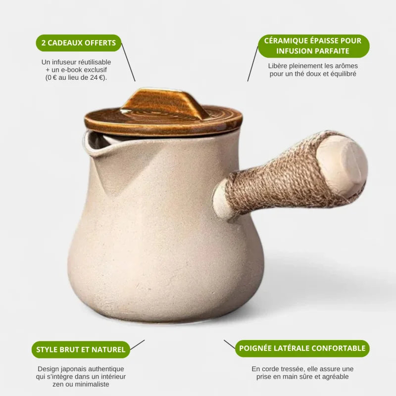 Théière Japonaise Grès