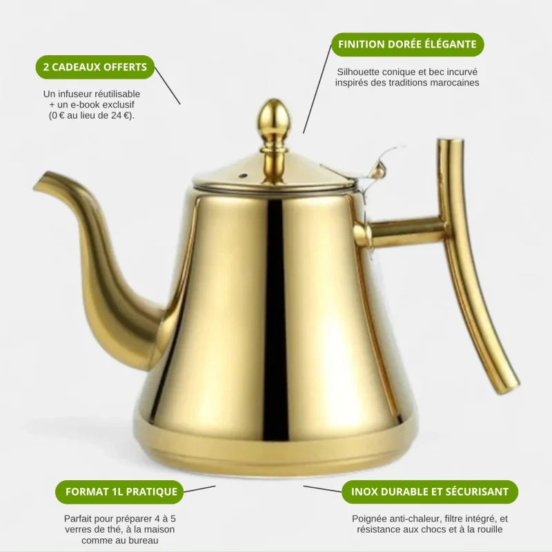 Théière Marocaine Induction