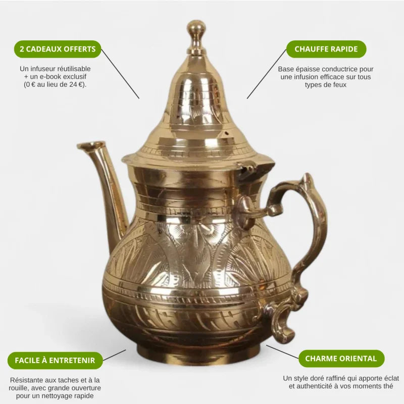 Théière Marocaine Traditionnelle