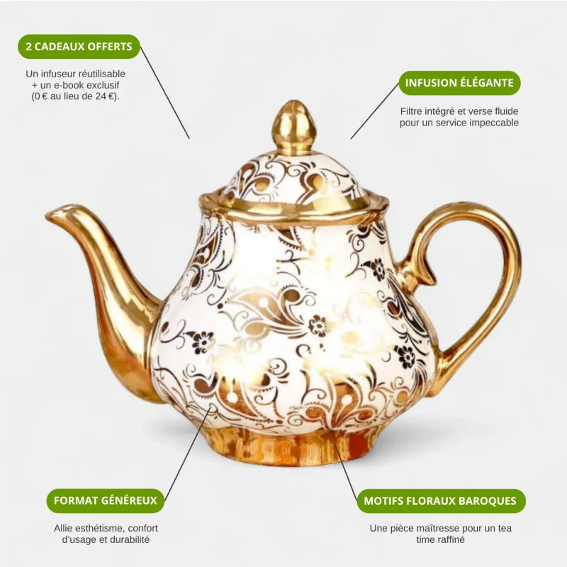 Théière Porcelaine Anglaise