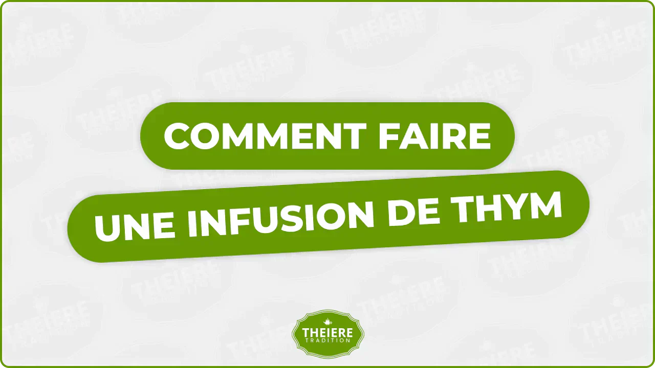Comment faire une infusion de thym : recette et bienfaits