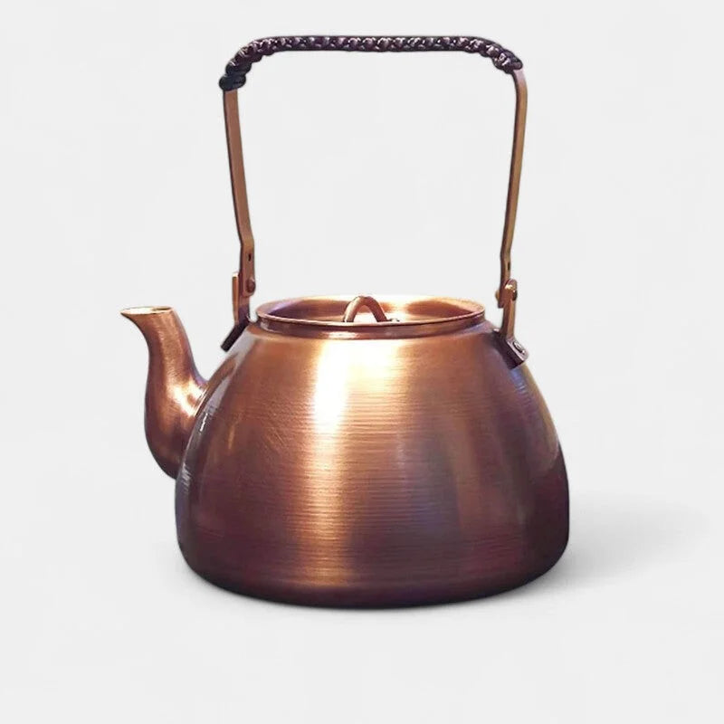 Théière Anglaise En Laiton