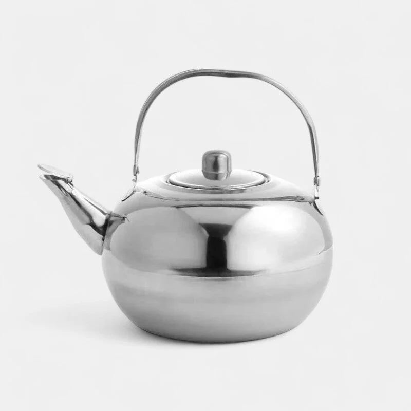 Théière Anglaise En Métal Argenté