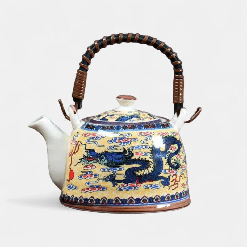 Théière Chinoise Porcelaine