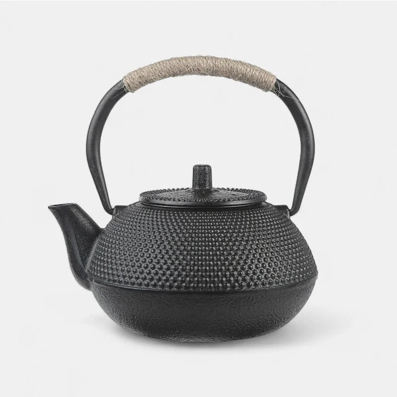 Théière En Fonte Noire