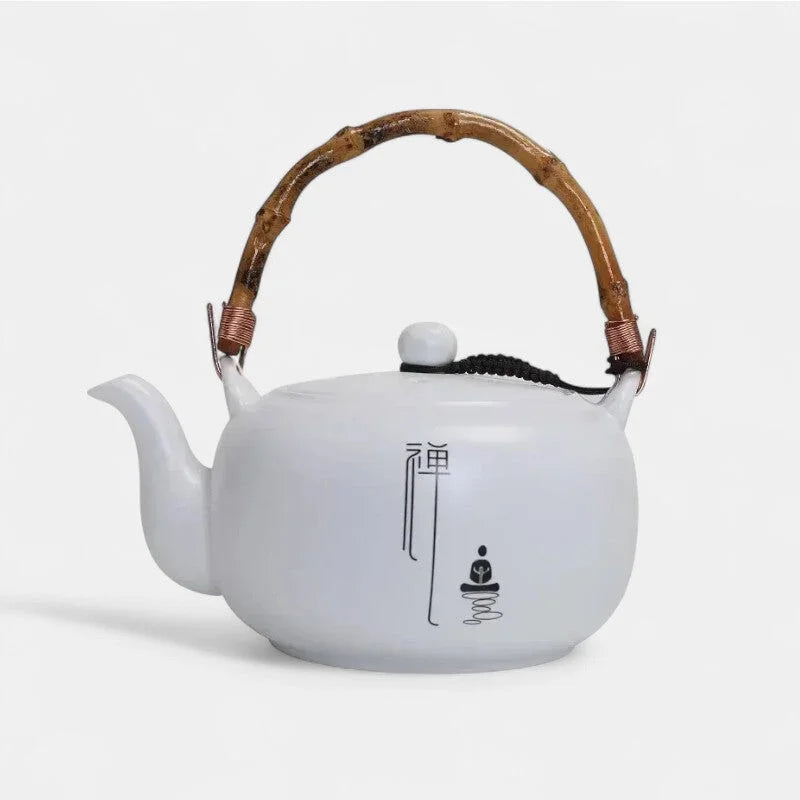Théière En Porcelaine Avec Filtre