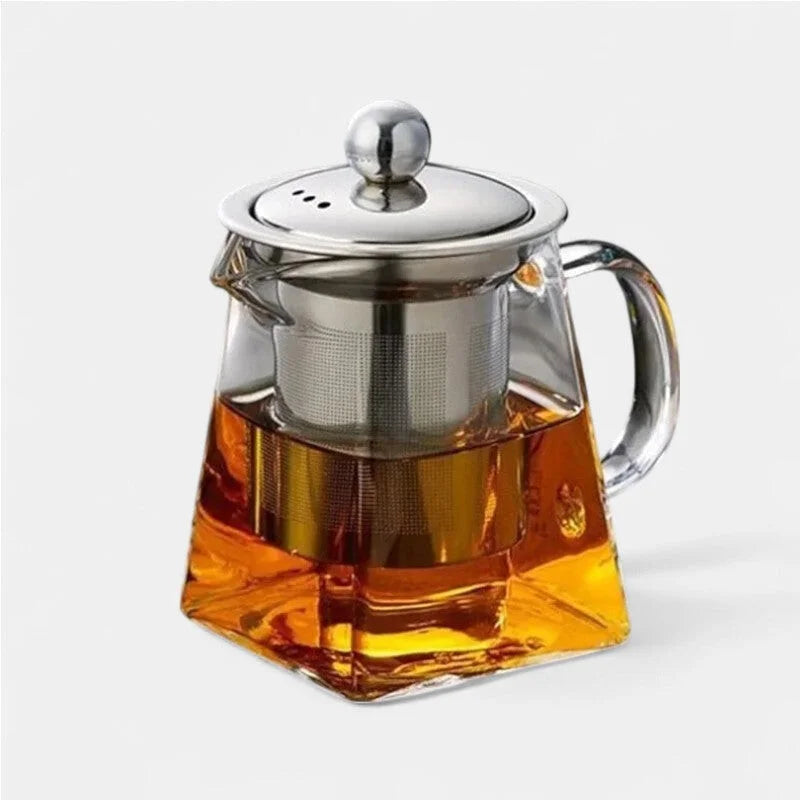Théière En Verre Avec Infuseur